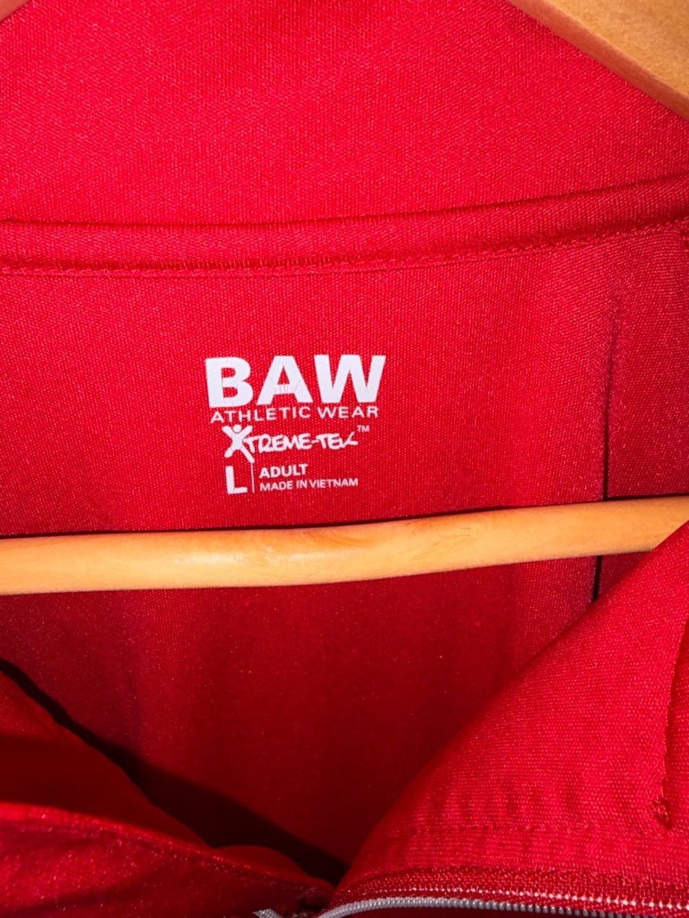 U.S. Soccer Federation Referee Program Red Pullover - Picture 3 of 4